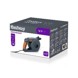 Насос электрический Bestway 12В Powergrip DC от прикуривателя, повыш.мощн., 680л/м 62164