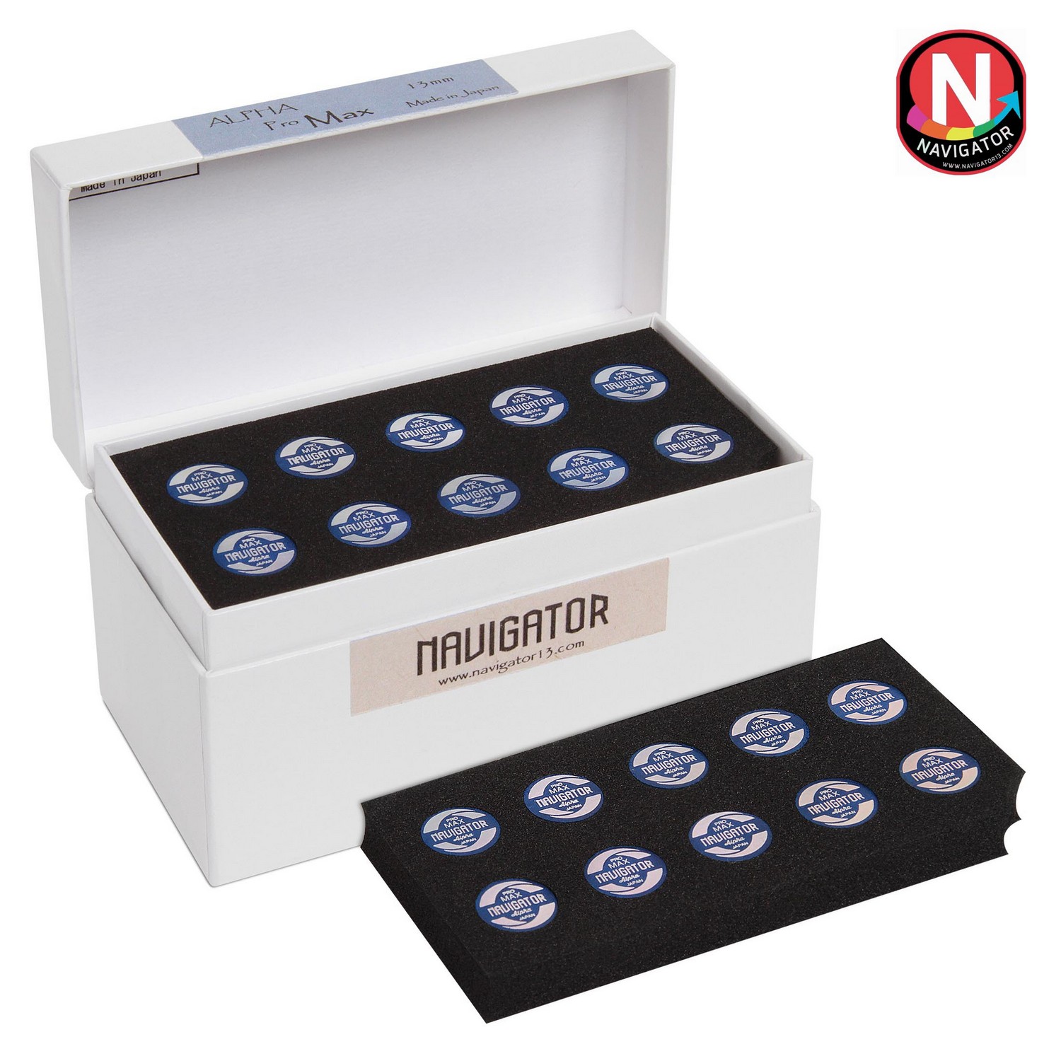 Наклейка для кия Navigator Alpha Pro ø13мм Hard Max 1шт.