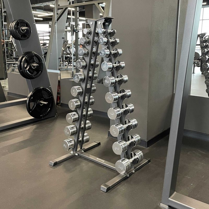 Гантельный ряд Chome (шаг 1 кг, 10 пар) Profi-Fit 1-10 кг