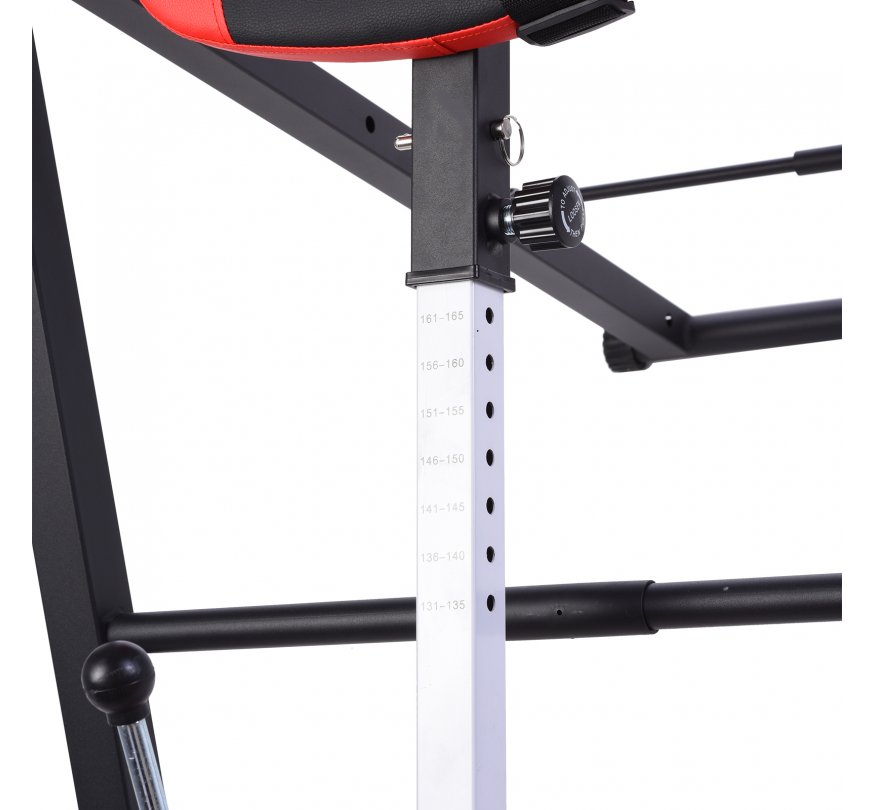 Инверсионный стол EVO Fitness Kinetic red