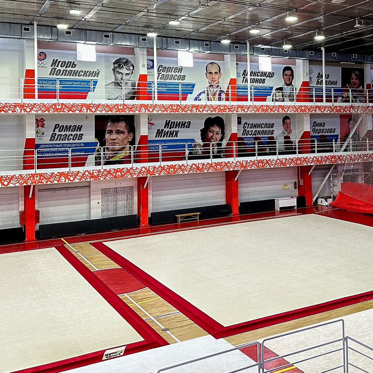 Ковер гимнастический GymSport PROF PREMIUM RED 14Х14