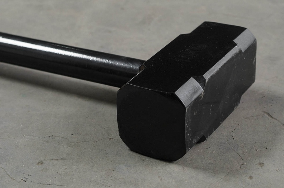 Кувалда тренировочная 10кг, черный YouSteel