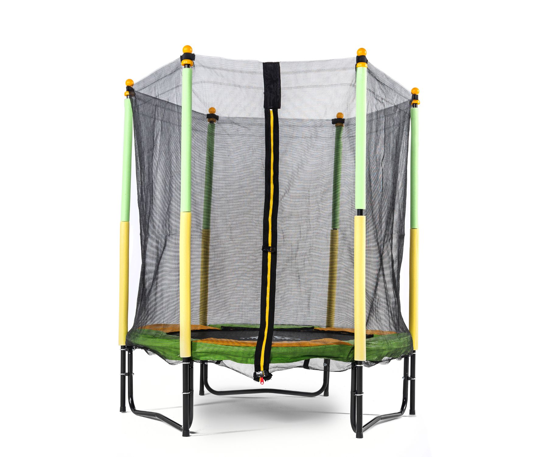 Батут DFC Jump kids 55" (137см) 55INCH-JD-GY зелено-желтый