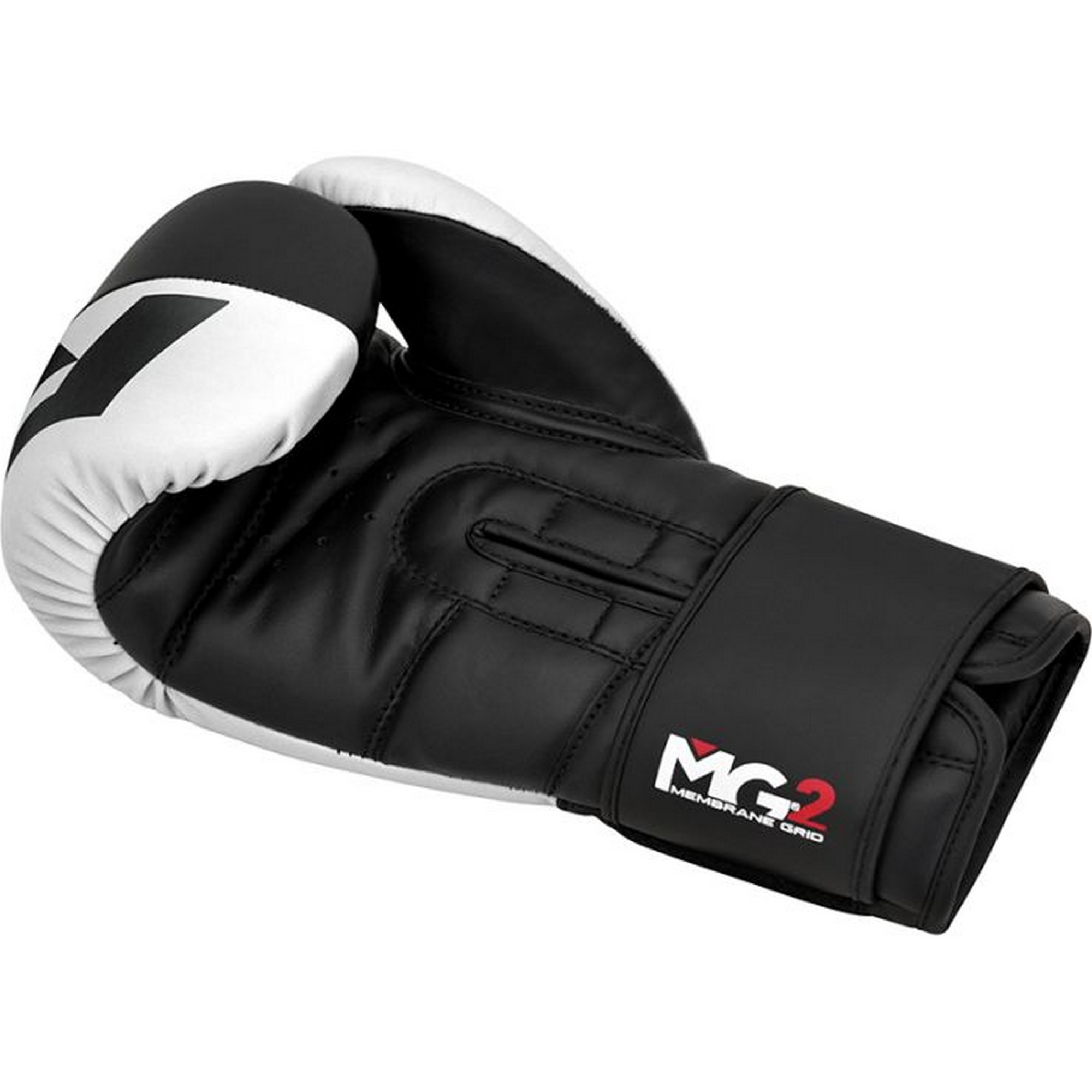 Перчатки тренировочные RDX BGR-F4B-14OZ черный\белый