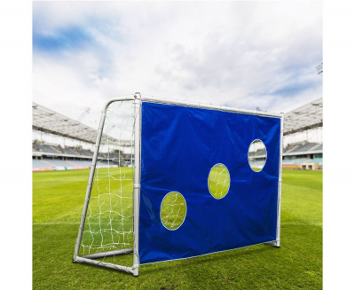 Ворота игровые DFC GOAL240T с тентом для отрабатывания ударов