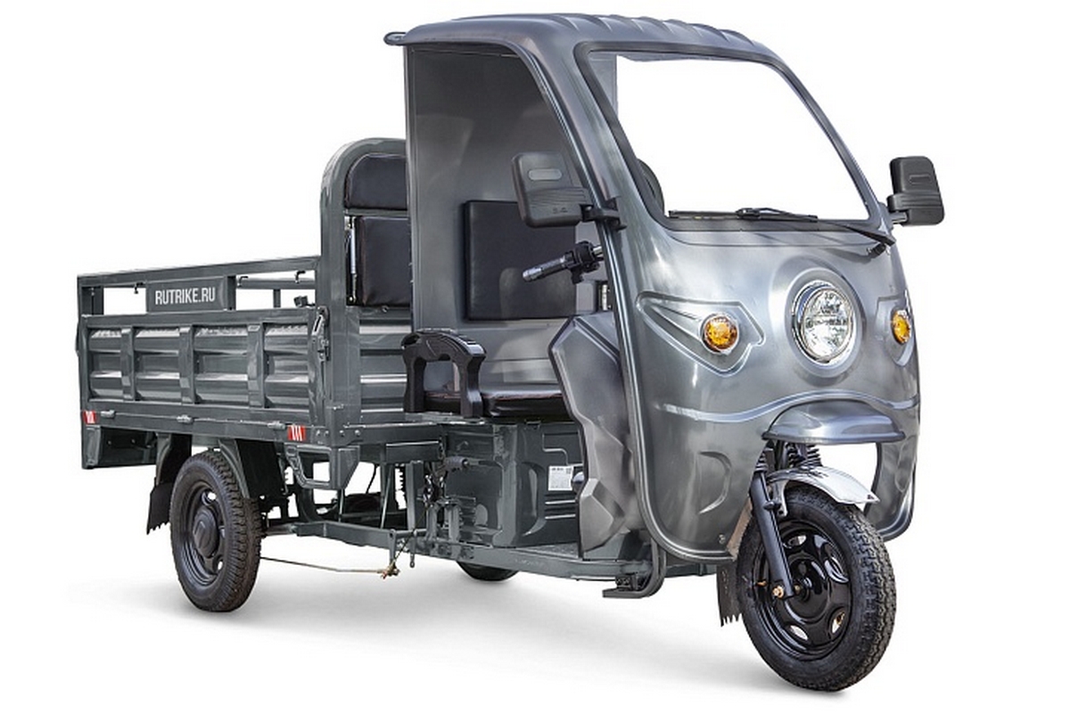 Грузовой электротрицикл, 1800 60V1500W RuTrike D4 NEXT КАБИНА 023400