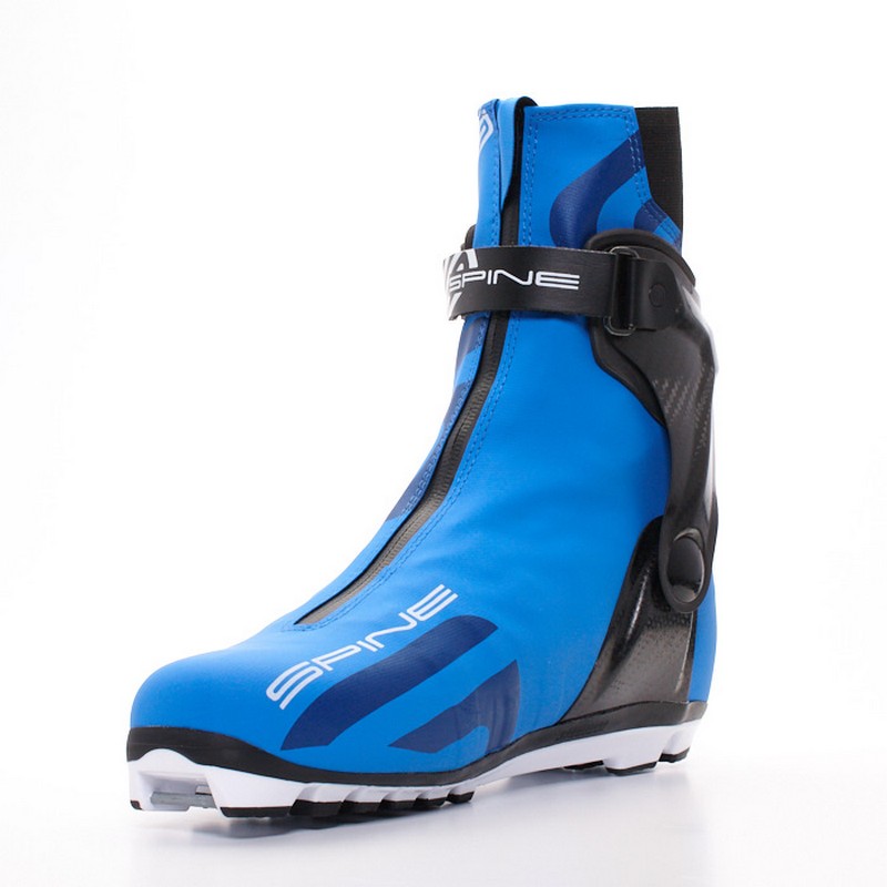 Лыжные ботинки NNN Spine Carrera Carbon Pro 598-S черный/синий