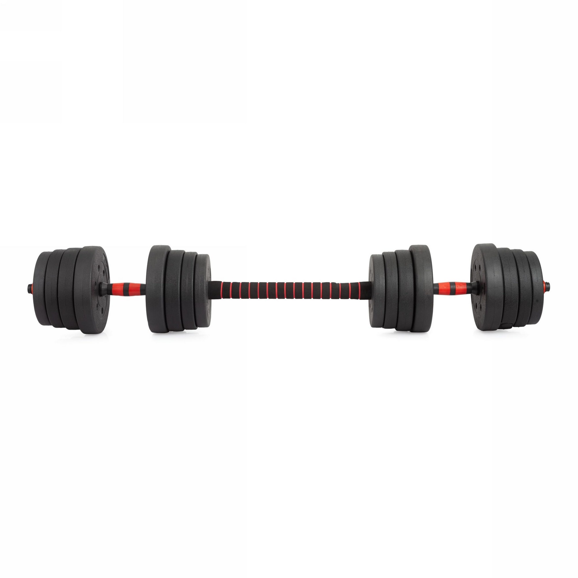 Гантели разборные с грифом, 30 кг (2 шт х 15 кг) VictoryFit VF-DC300