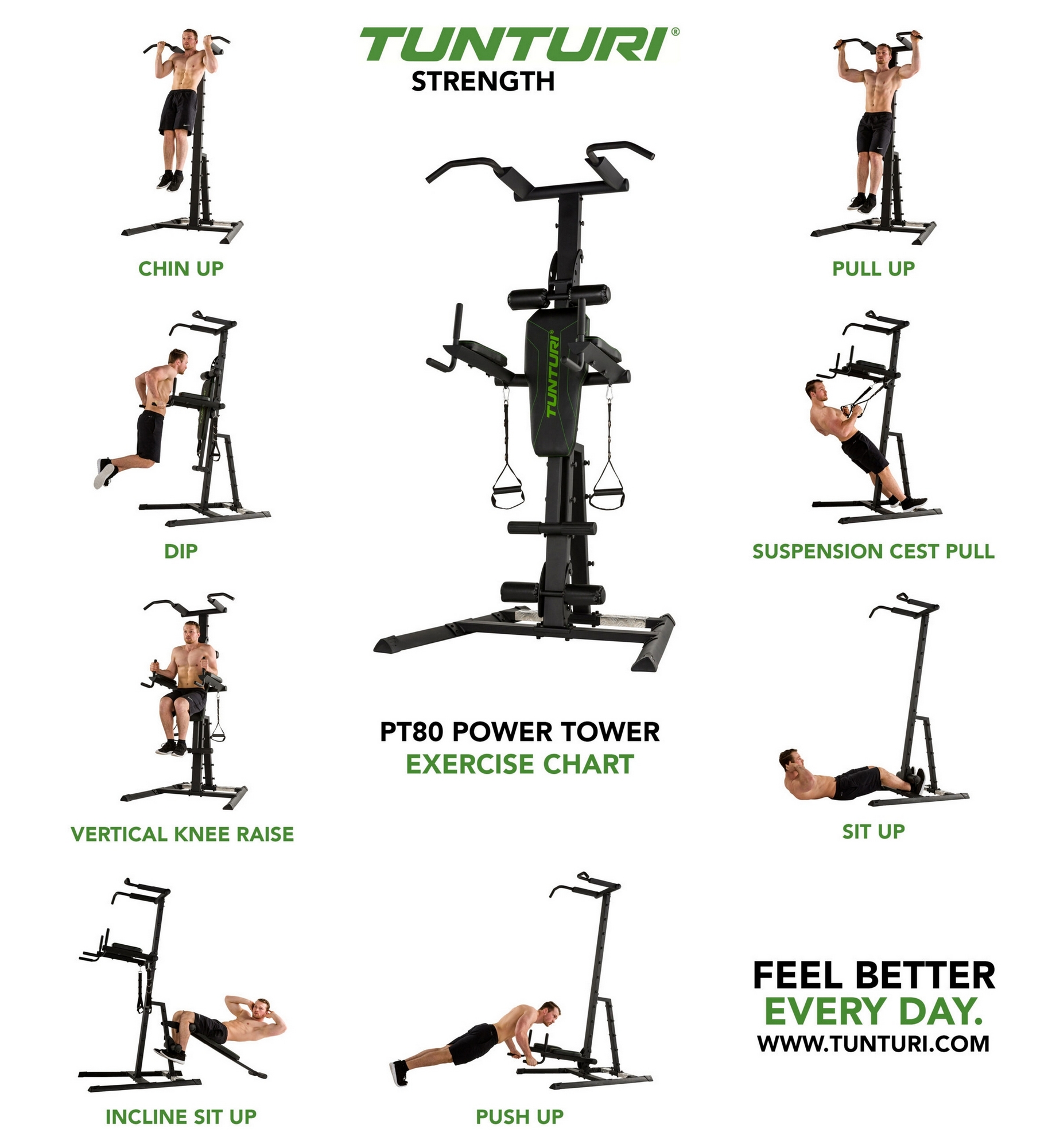 Силовая стойка Tunturi PT80 17TSPT8000 | Premium Fitness