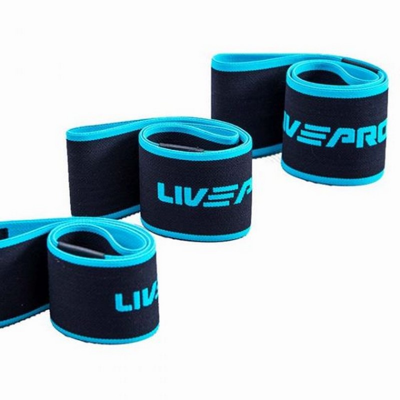 Тканевый амортизатор Live Pro Resistance Loop Band LP8414-L-BK высокое сопротивление