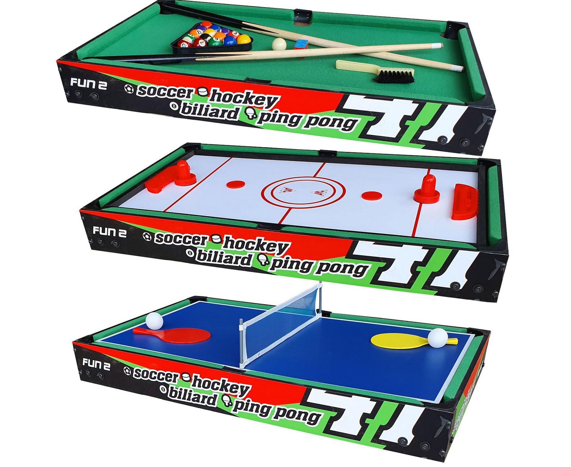 Игровой стол - траснформер DFC FUN2 4 в 1 SB-GT-10