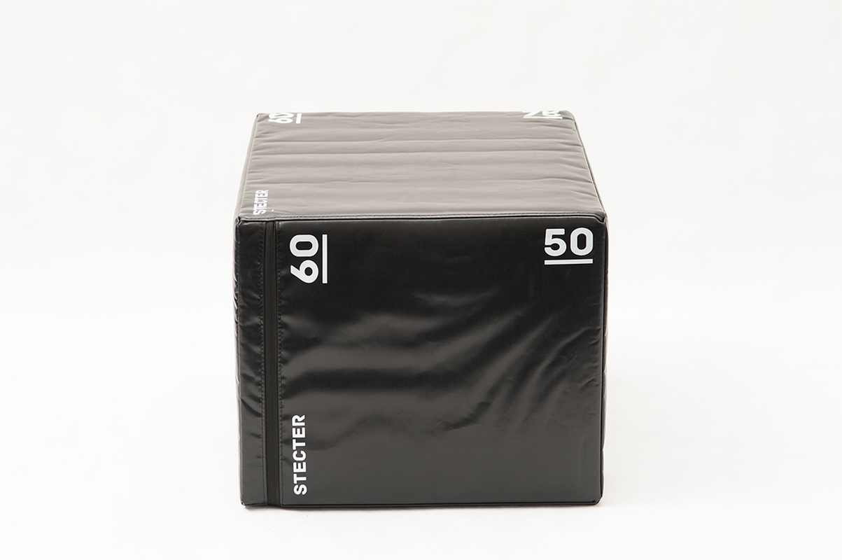 Безопасная тумба для запрыгиваний 75-60-50 (плиобокс) Stecter