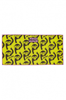 Полотенца Mad Wave Microfiber towel Monkeys M0764 16 0 10W зеленый