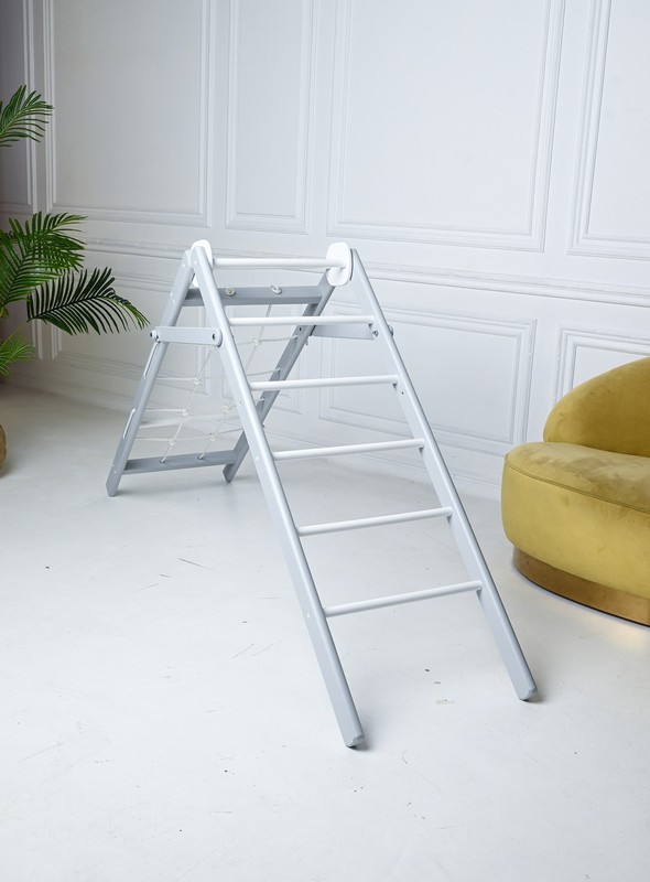 Детский спортивный комплекс Perfetto Sport "Scala in legno 2" grigiо PS-117