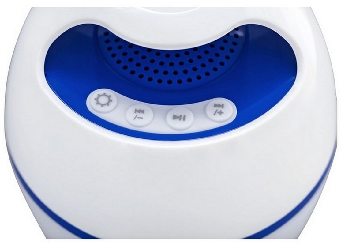 Аудиколонка для бассейна Bluetooth Bestway 58700, плавающая, светодиодная