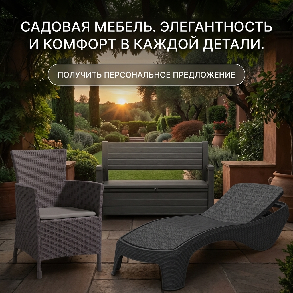 Садовая мебель
