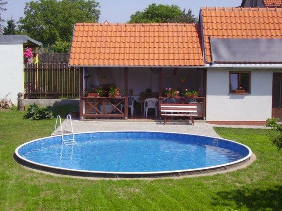 Морозоустойчивый бассейн круглый 550х120см Mountfield Azuro 403DL Premium
