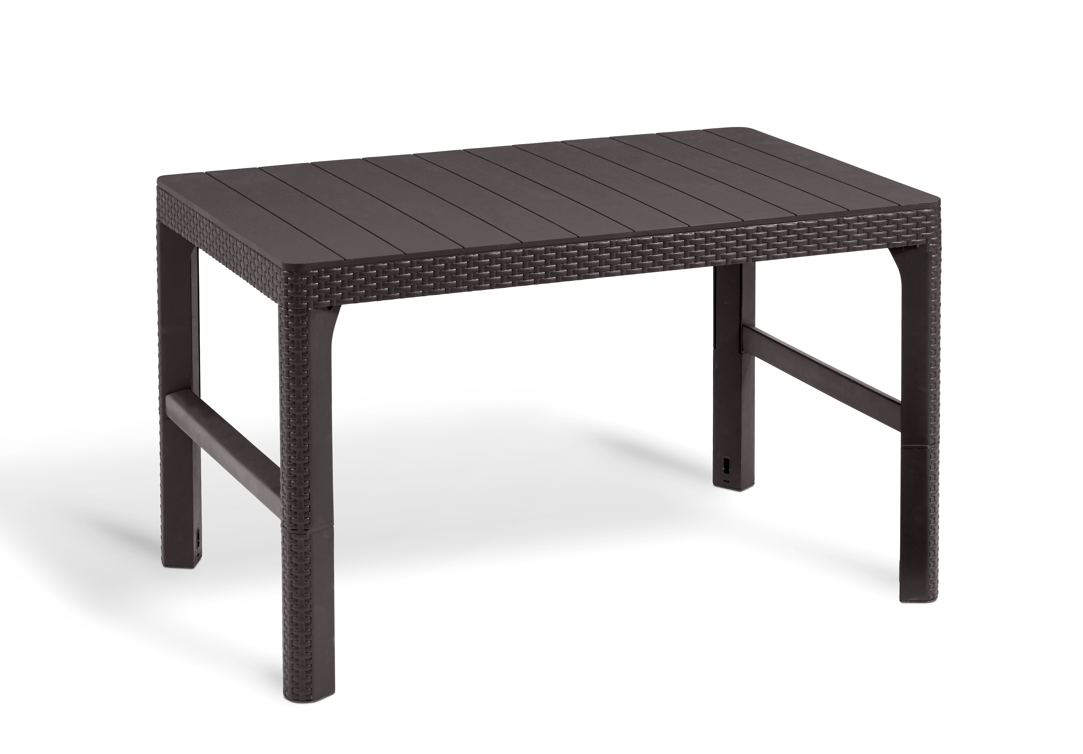 Раскладной стол, коричневый Лион Lyon rattan table
