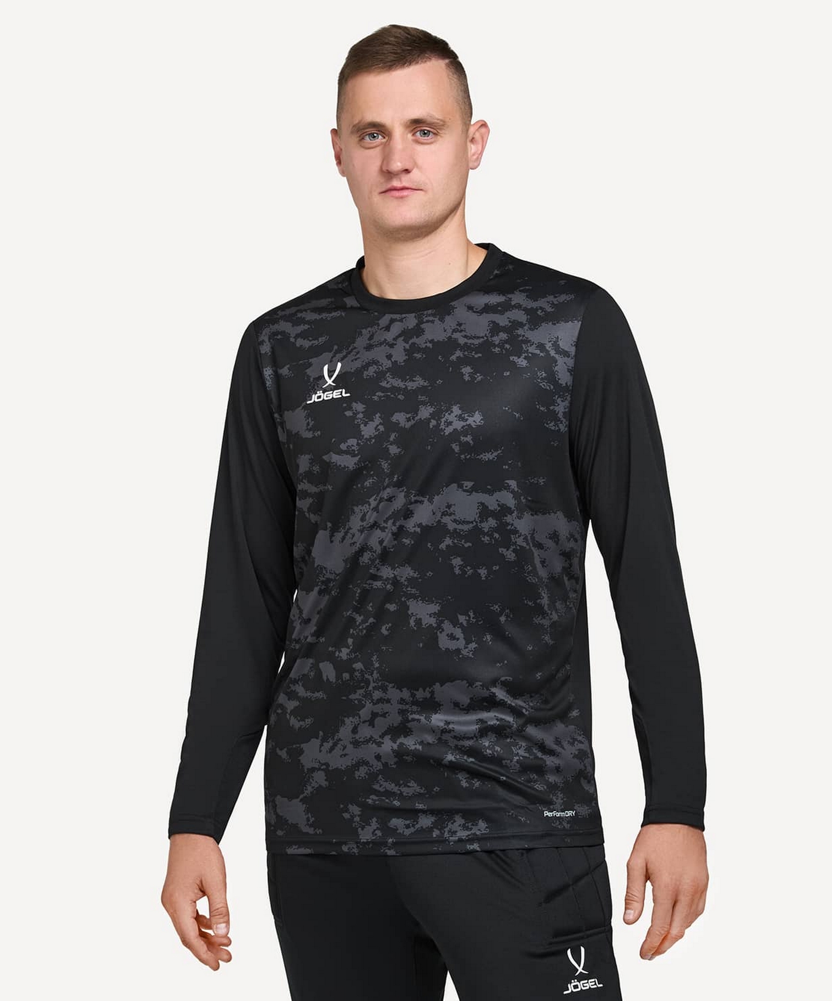 Свитер вратарский Jogel DIVISION PerFormDRY GK Splash, черный