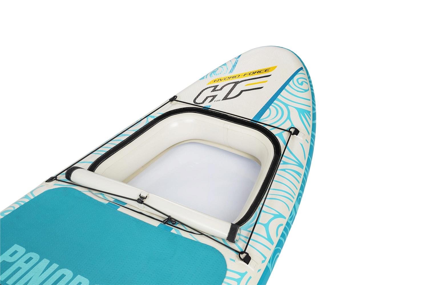 SUP-доска Panorama 340х89х15см, насос, весло, лиш, ремнабор, сумка, до 150кг Bestway 65363