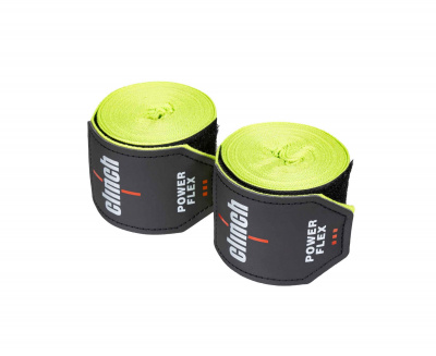 Бинты боксерские 350см Clinch Boxing Hand Wrap Power Flex C239 ярко-зеленый длина 3,5 м
