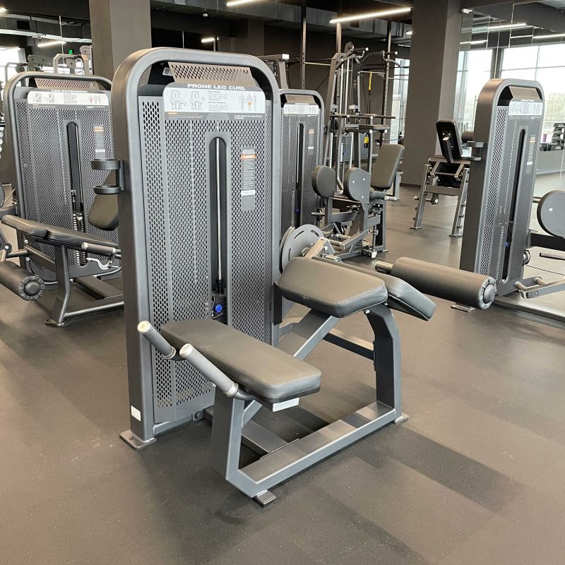 DHZ E7001 Сгибание ног лежа | Premium Fitness