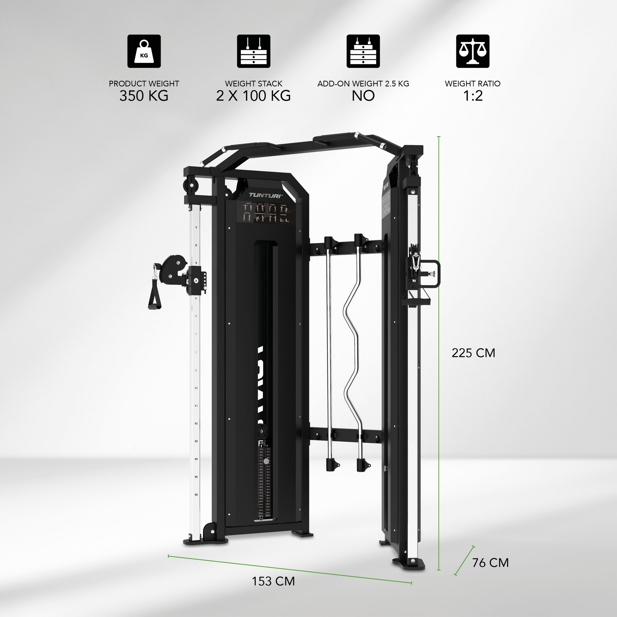 Многофункциональный комплекс Tunturi 25PVS32000 | Premium Fitness