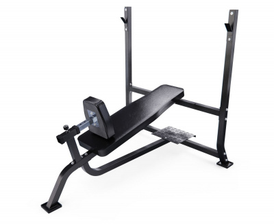 Скамья со стойками под штангу DFC GORILLA 208641/208642 | Premium Fitness