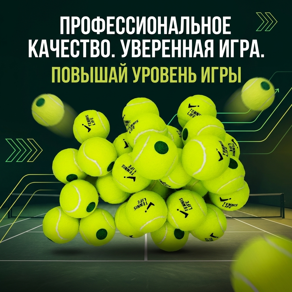 Мячи для большого тенниса