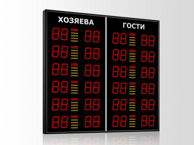 Табло для баскетбола Импульс 708-L12xD8x4-L12xS5