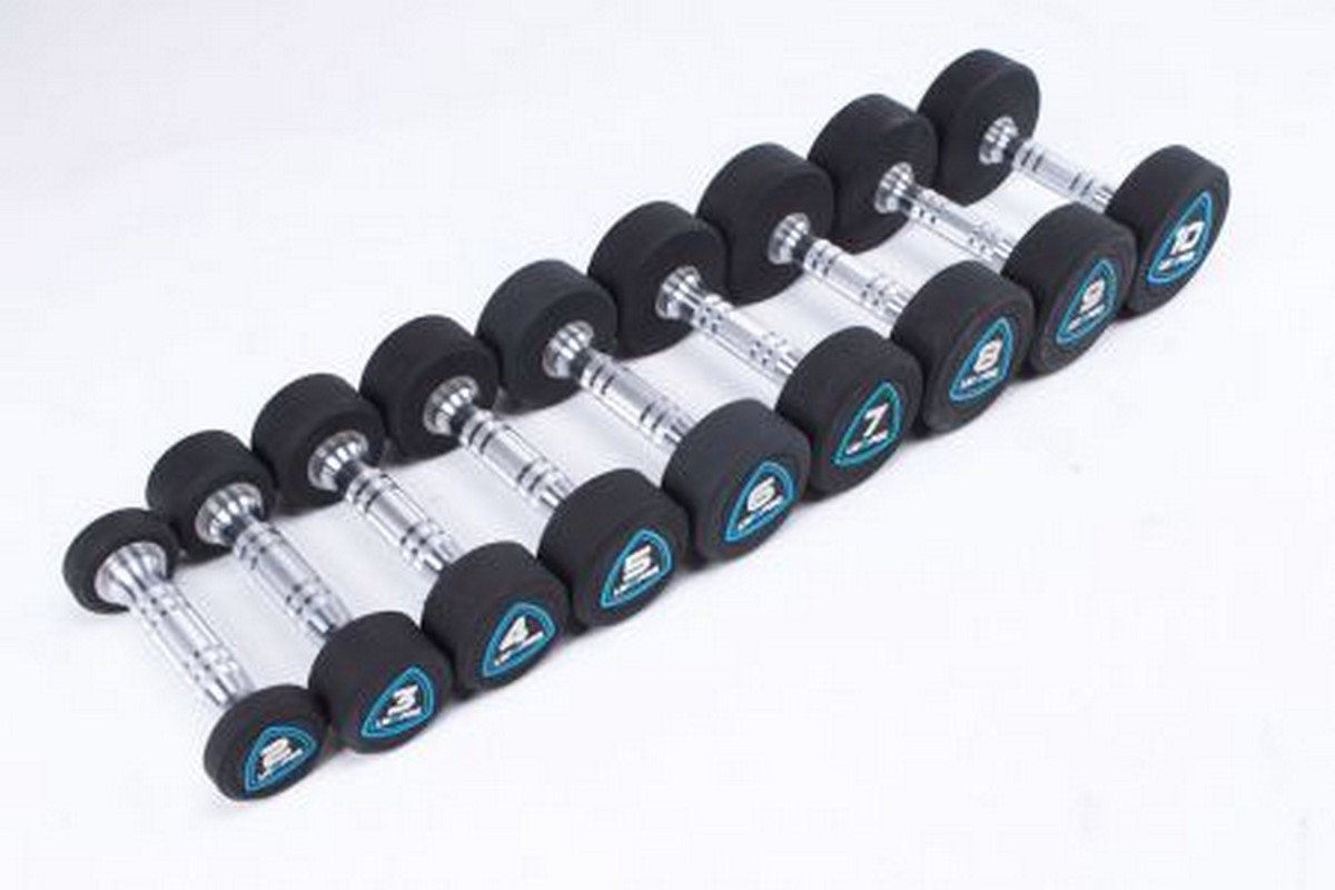Гантели в уретане 8 кг Live Pro Studio Dumbbells LP8075-08