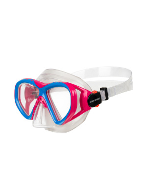 Маска подростковая ПВХ Alpha Caprice М258 pink\blue