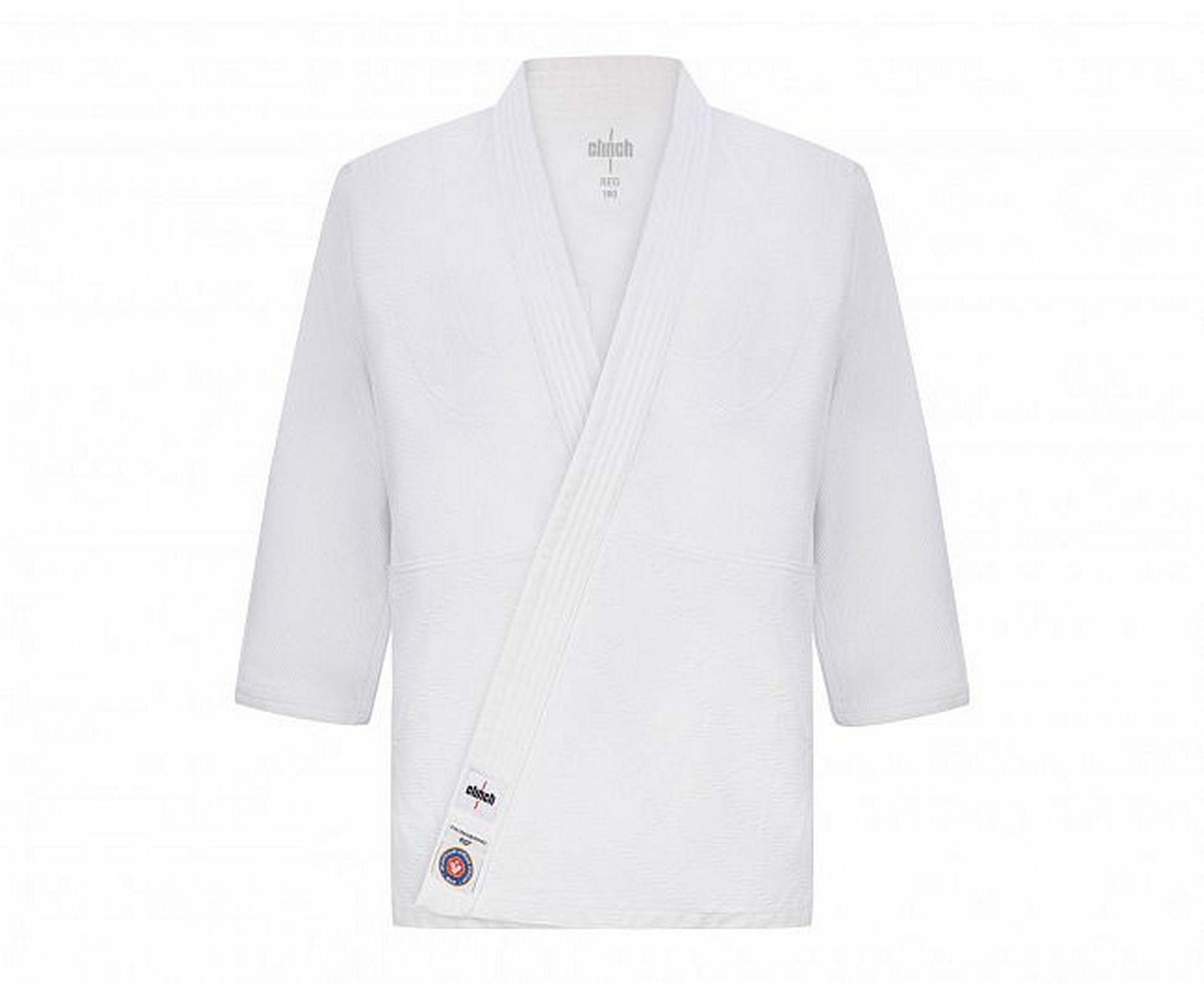 Кимоно для дзюдо Clinch Judo Red FDR C555 белый