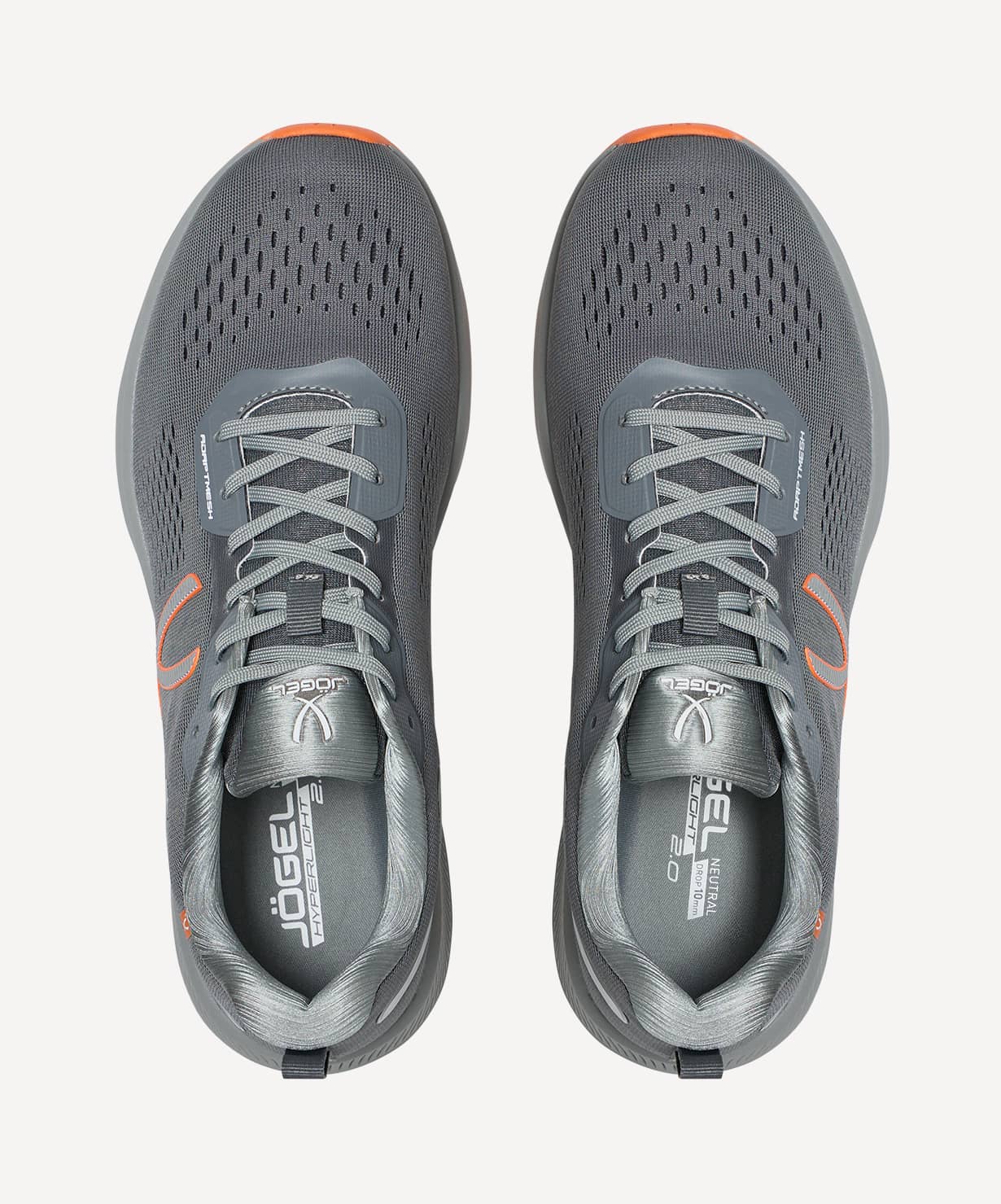 Кроссовки беговые Jogel Hyperlight 2.0 Grey\light grey