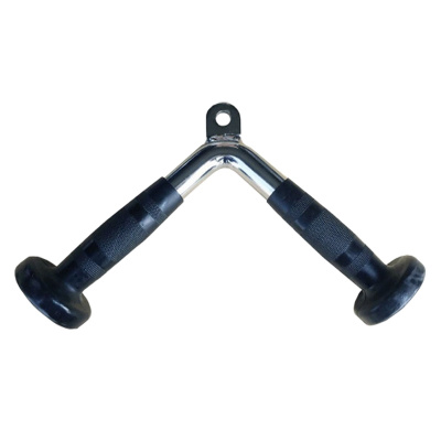 V-образный гриф для трицепса (резина) Smith Fitness MB112 | Premium Fitness