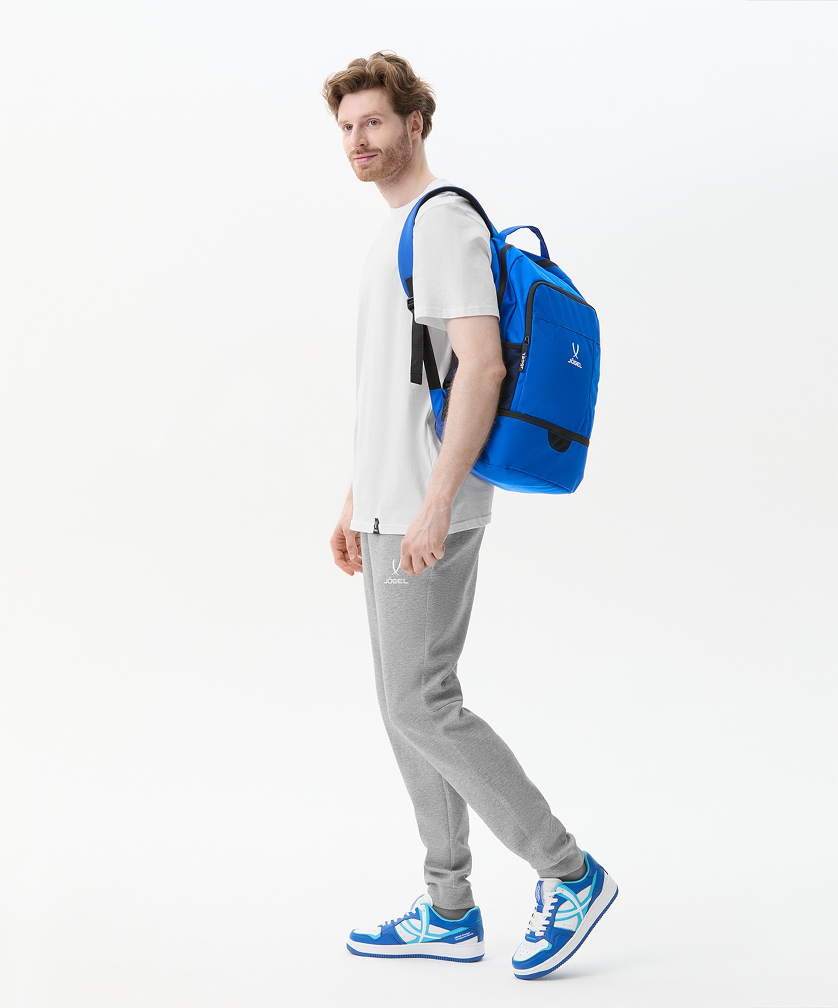 Рюкзак с двойным дном Jogel CAMP Double Bottom 2.0 синий