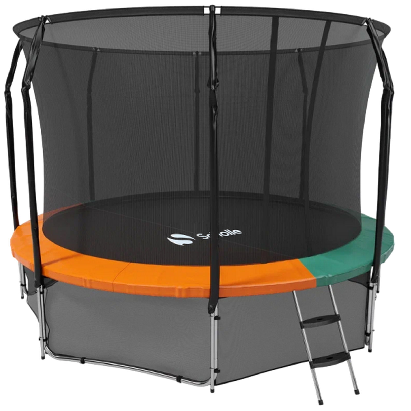 Батут 3,66м Scholle Space Twin 120FT Space GO12FT Green\Orange
