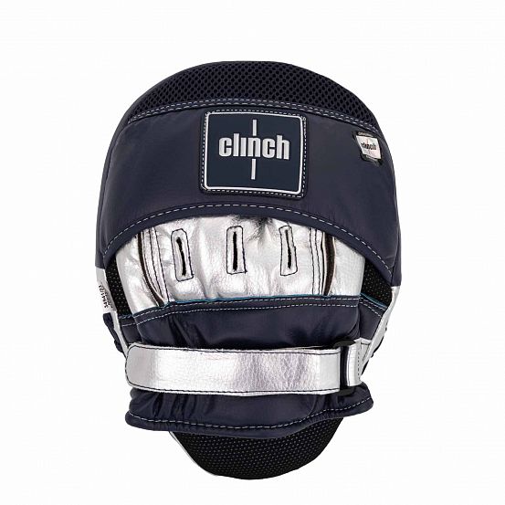 Лапы Clinch Shock Absorb Mitt темносине-серебристые C548