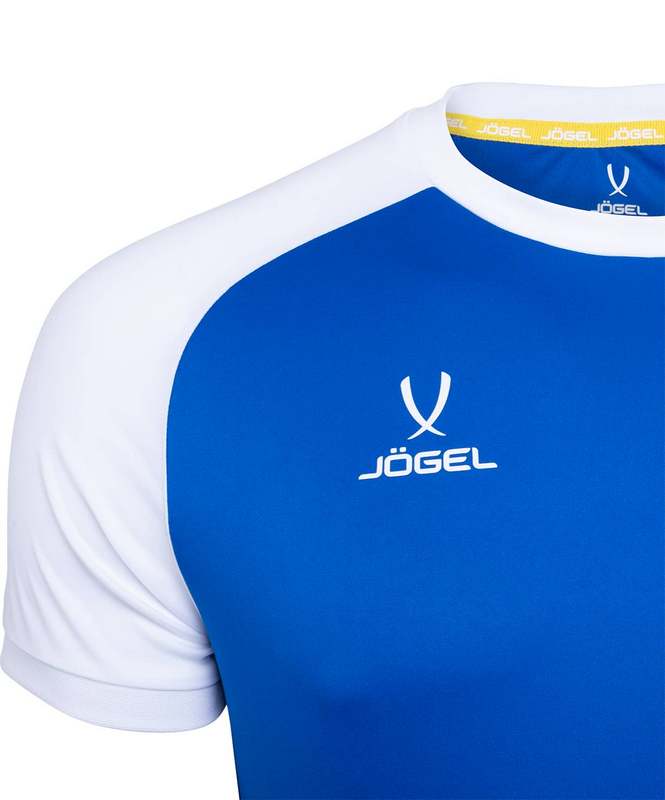 Футболка футбольная Jogel JFT-1021-071, синий/белый