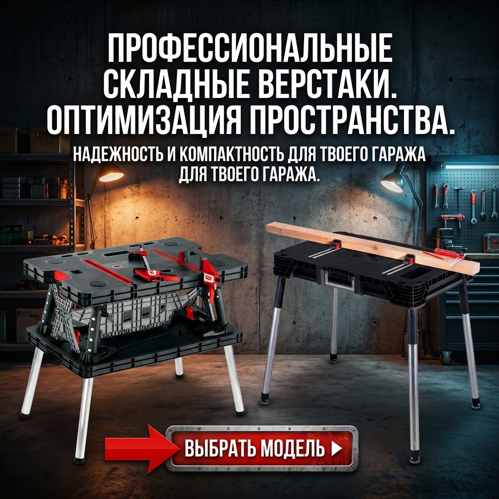 Верстаки складные