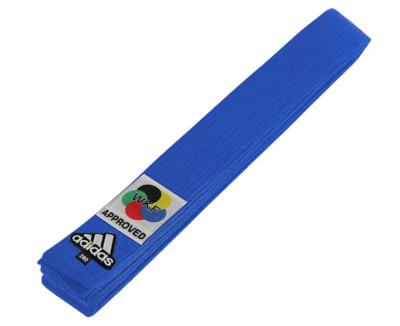 Пояс для карате Adidas Elite WKF Premium adiB242K синий