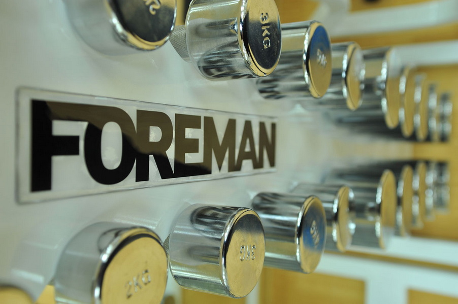 Хромированные гантели 14 кг Foreman FM\HCD-14KG пара