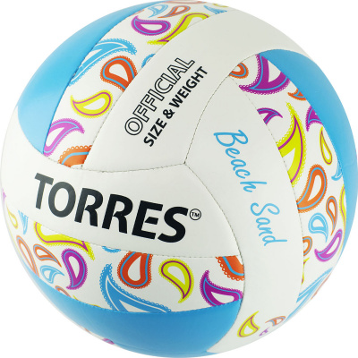 Мяч волейбольный пляжный Torres Beach Sand V32095B р.5