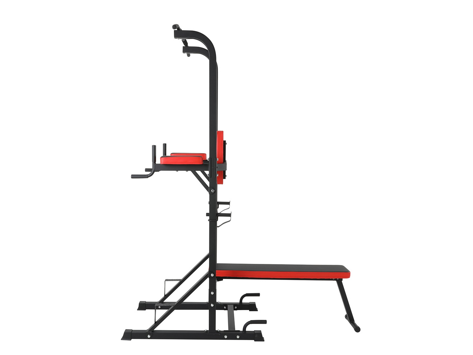 Турник-пресс-брусья со скамьей UnixFit POWER TOWER 120P BSPT120P | Premium Fitness