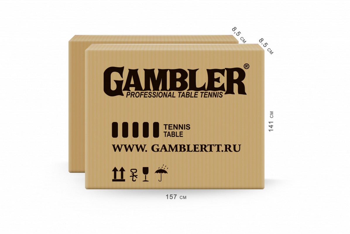 Стол теннисный Gambler Edition Indoor GTS-1 blue