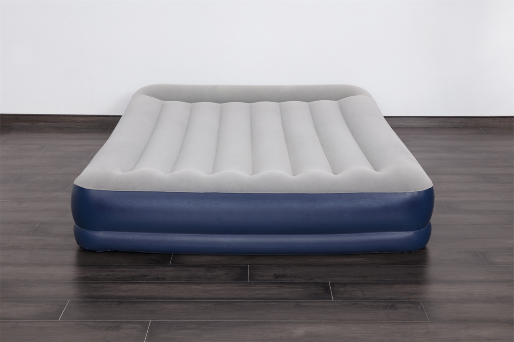 Надувная кровать Bestway Tritech Airbed 203х152х36см с подголовником, встр. электронасос 67725