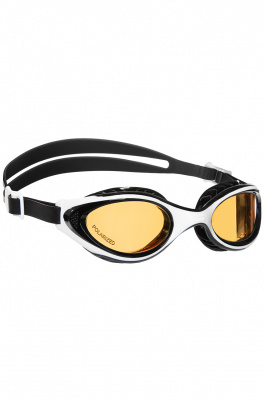 Очки для плавания юниорские Mad Wave Flame II junior Polarized M0434 12 0 02W белый