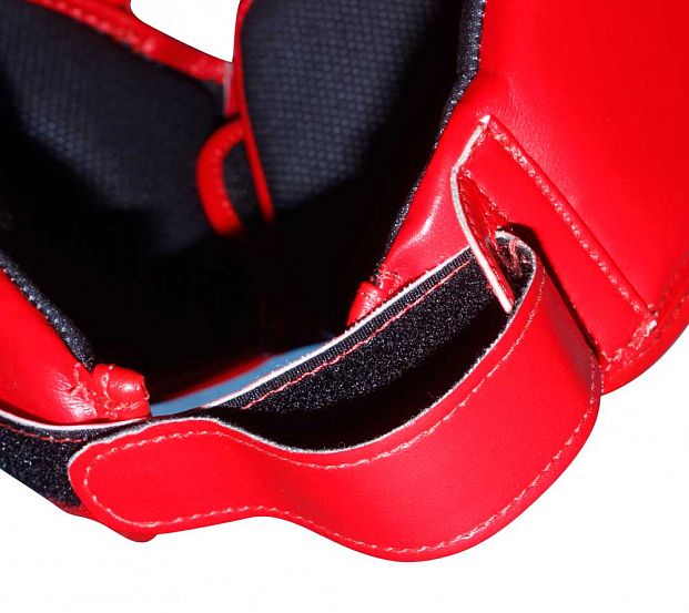 Шлем боксерский Adidas Hybrid 50 Head Guard adiH50HG красный