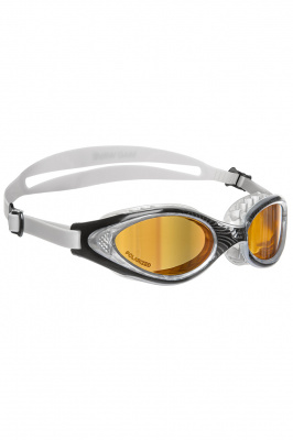 Очки для плавания Mad Wave Flame II Polarized M0424 20 0 01W черный