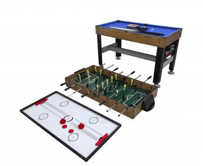 Игровой стол - трансформер 54" 4 в 1, 137x61 см DFC GT23008